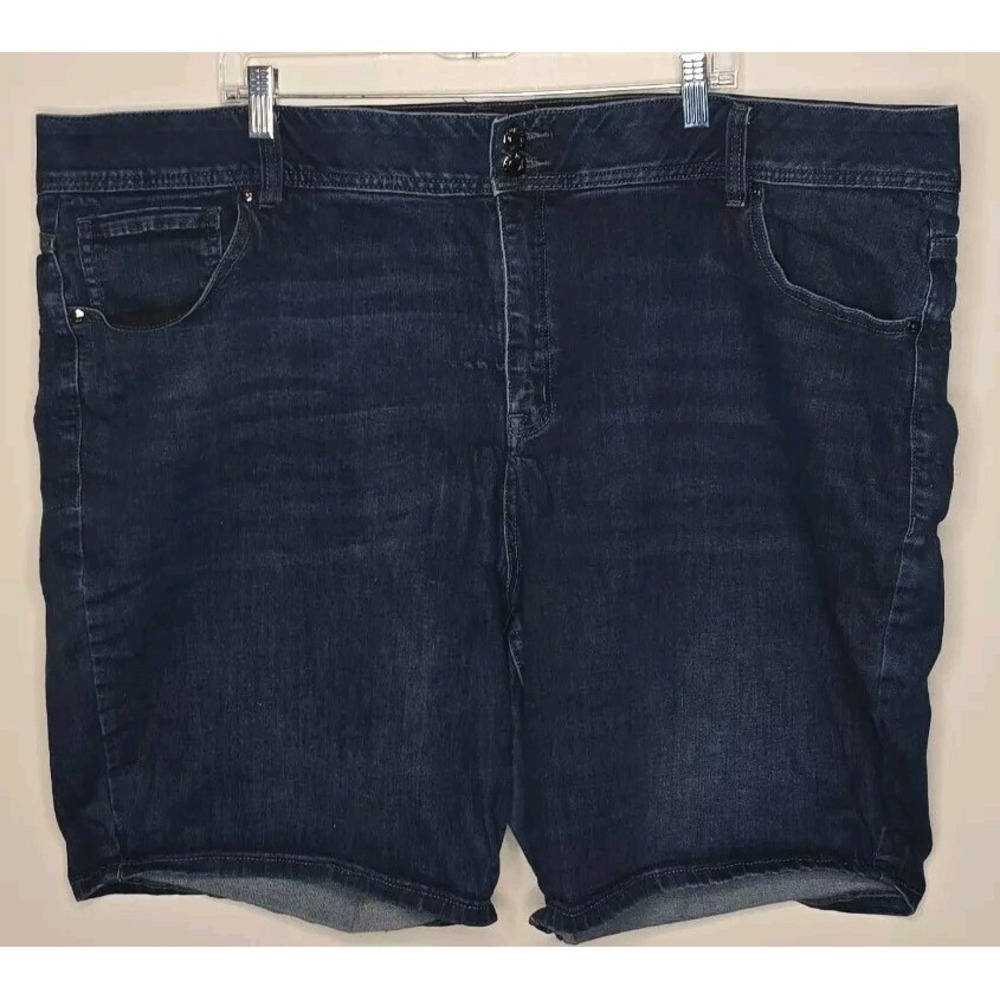 Lane Bryant Women's Size 28 Designed In NYC Denim Blue Plus Co